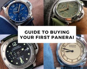 A Definitive Guide to Buying your First Panerai Watch
